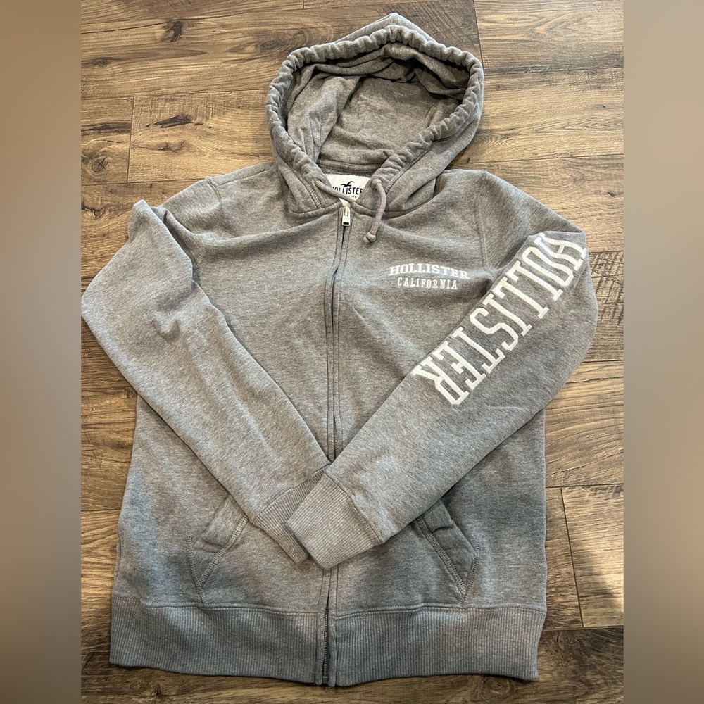 Hollister Full Zip Hoodie Womens Sz S